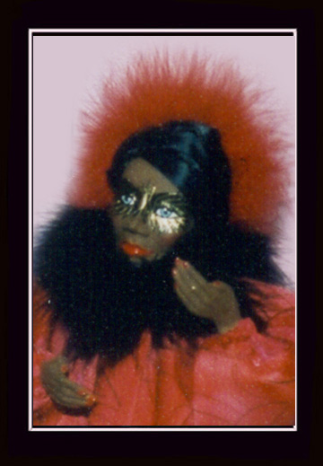 Click here to view close-up of the African American Doll, Jamine, Mardi Gras Masquerade Collection